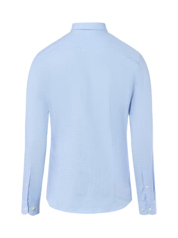 Finshley & Harding Hemd in hellblau weiß