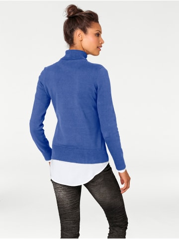 Heine Rollkragenpullover in royalblau