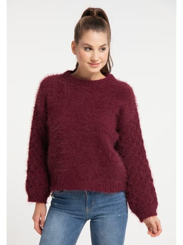 myMo Strickpullover in Bordeaux