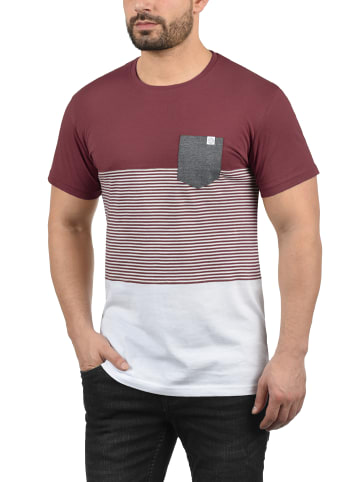 !SOLID Rundhalsshirt SDMalte in Rot