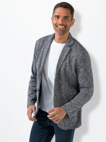 WITT WEIDEN Jersey-Sakko in blau-meliert