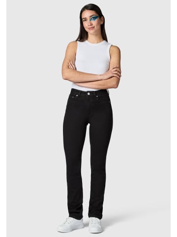 PEAK TIME  Straight-Jeans Galaxa in Gamma Black