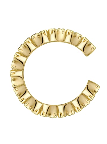 Glanzstücke München Ohrklemmen aus Sterling Silber mit Zirkonia in gelbgold