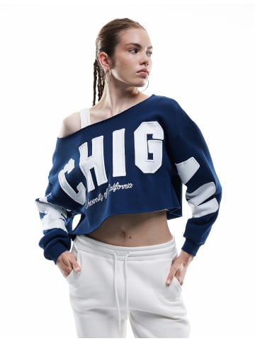KOTON SWEATSHIRTS in Marineblau