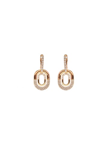 Luxenter Ohrringe Milock mit 18 Karat Gelbgold-Finish – MILOCK