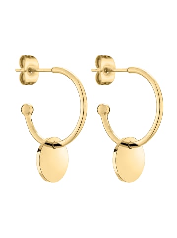 Tamaris Creolen Logomania in gold