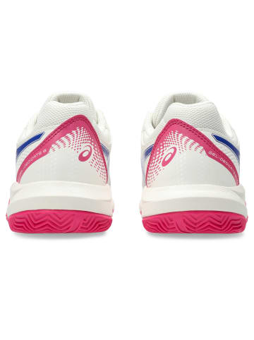 asics Laufschuhe GEL-DEDICATE 8 in cream/dark cobalt