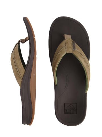 Reef Zehentrenner Sandale Ortho Coast in Brown