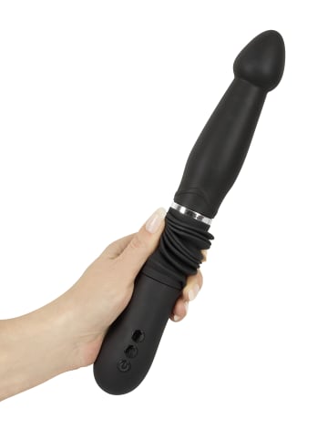 You2Toys Vibrator mit Stoßfunktion Push it! in schwarz