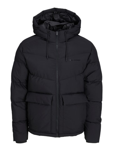 Jack & Jones Übergangsjacke 'Vesterbro Puffer' in schwarz