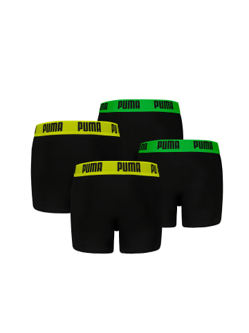 Puma Boxershorts BOYS EVERYDAY BASIC BOXER 4P in Black Combo
