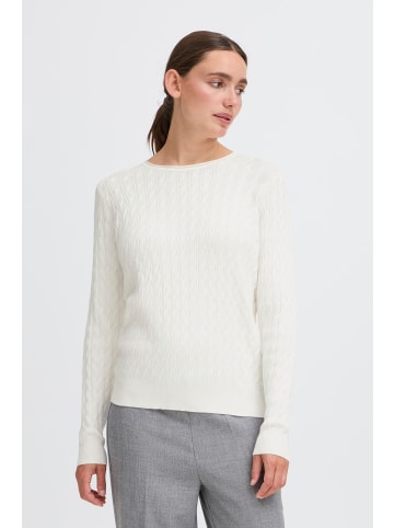 Oxmo Rollkragenpullover OXSisse in Weiß