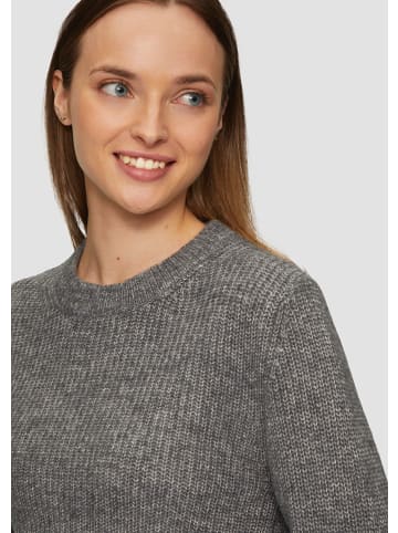 s.Oliver Strickpullover langarm in Grau