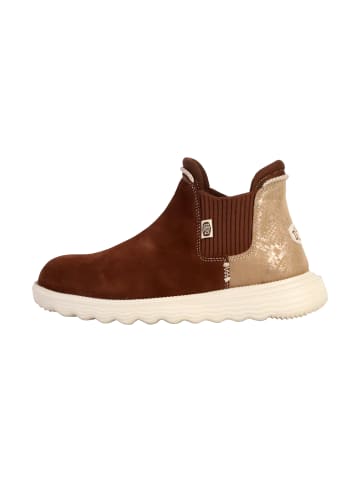 Hey Dude Lederstiefelette Branson W Suede Novelty Braun