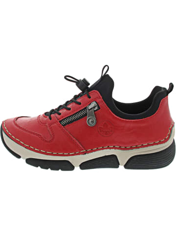 rieker sportlicher Schnürer Rot
