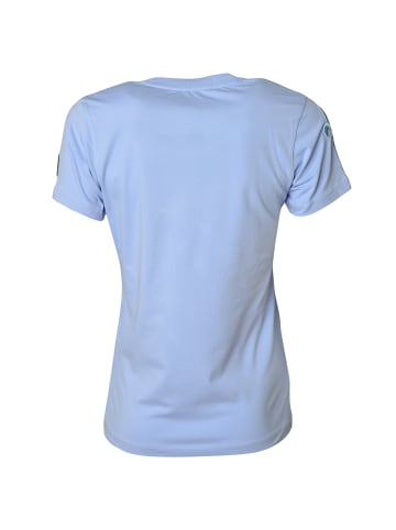 Roberto Geissini Dancing Skelett T-Shirt Blau