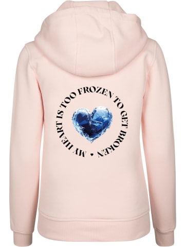 Mister Tee Hoodie "Too Frozen Hoody" in Rosa