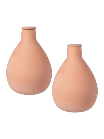 relaxdays 2 x Ollas in Terrakotta - 1 l