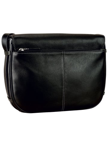 Leonhard Heyden Nizza Umhängetasche Leder 29 cm schwarz1