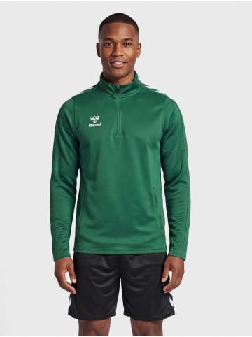 Hummel Halbreißverschluss Jacke Hmlcore Erwachsene in EVERGREEN