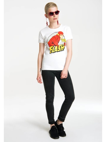 Logoshirt T-Shirt Flash in altweiss