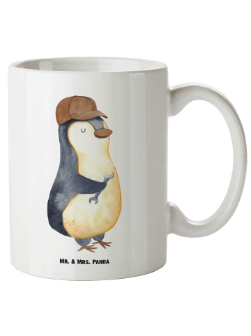 Mr. & Mrs. Panda XL Tasse Wenn Papa es nicht reparieren kann, si... in Weiß