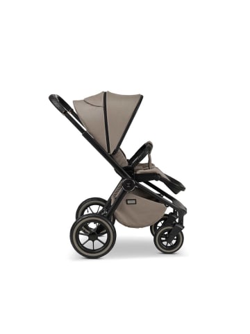 MOON Moon Resea+ Kinderwagen (Kollektion 2024) - Farbe: Mud / Gestell: Matt Schwarz