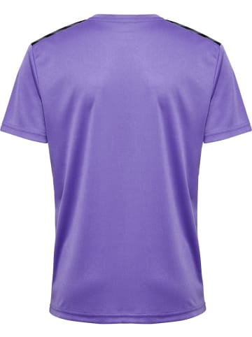 Hummel Kinder Sportshirt "Hmlauthentic Pl Jersey S/S Kids" in Lila