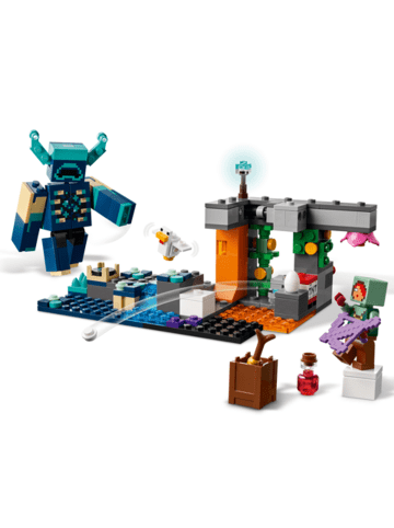 LEGO Minecraft™ Begegnung mit dem Wächter in Mehrfarbig ab 7 Jahre