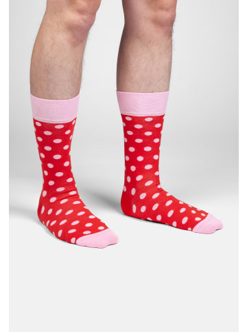 DillySocks Socken Hoppy Days (3er Box) in Rot Hellblau Grün