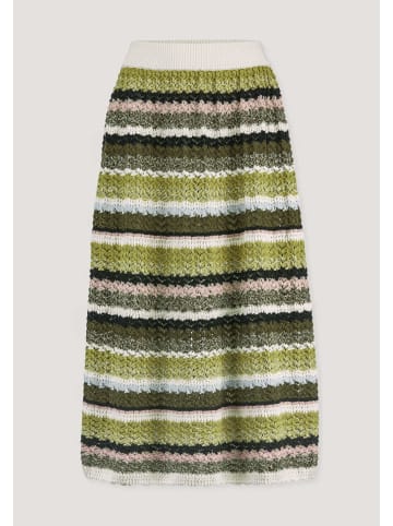 Hessnatur Hessnatur Strick Rock Regular aus reiner Baumwolle in sommermoos