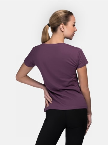 Lonsdale T-Shirt "Cartmel" in Lila
