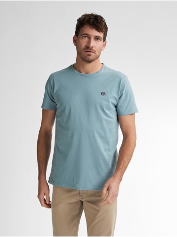 Petrol Industries T-Shirt mit Logo Windward in Blau