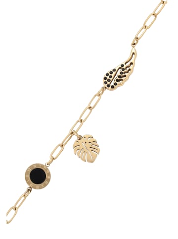 NAEMI Women Bracelet in Gold Black