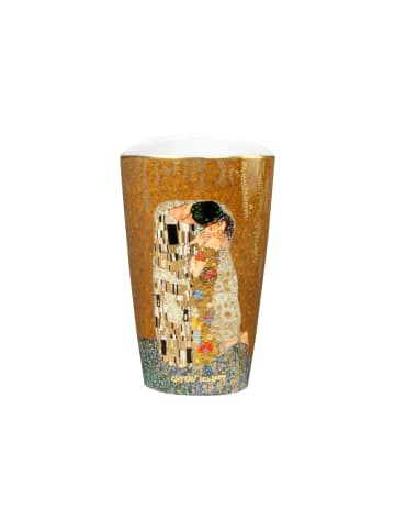 Goebel Vase " Gustav Klimt - Der Kuss " in Gold