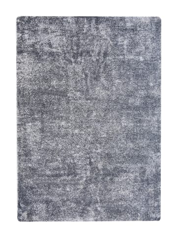 Kayoom Kurzflor Teppich Etna 110 in hellblau - rechteckig