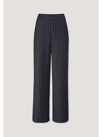 Hessnatur Nadelstreifenhose Wide Leg in marine