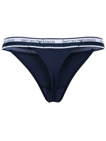 Emporio Armani String 2er Pack in Marine
