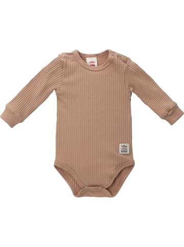 Makoma Langarmbody Ripp in braun