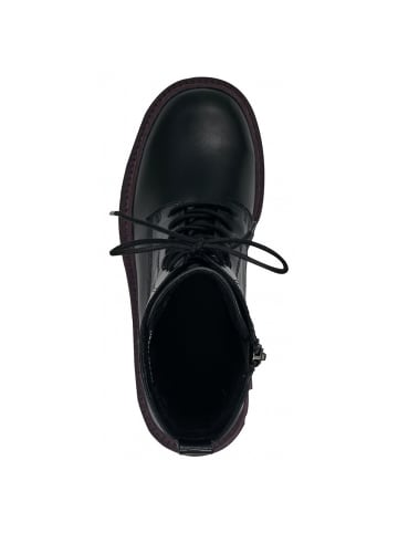Marco Tozzi Schnürstiefel  in Schwarz