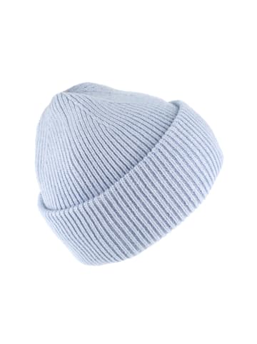 Strickmütze in blau