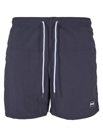 Urban Classics Badeshorts in darkshadow