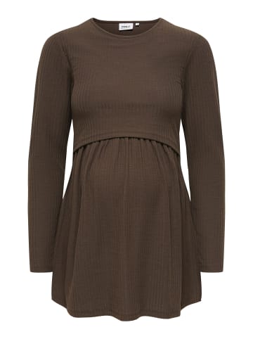 ONLY Bluse in Chocolate Brown