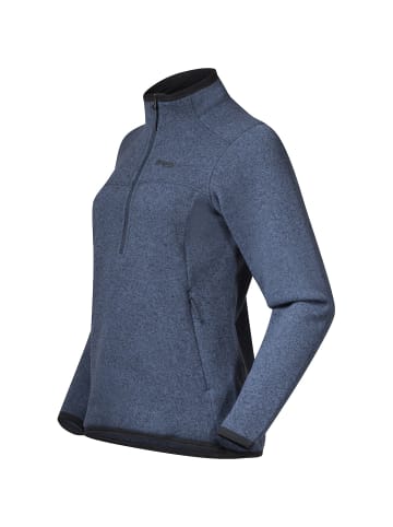 Bergans KAMPHAUG KNITTEDW HALF ZIP in Blau