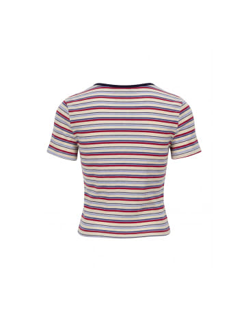 VINAJA Women T-Shirt in Cream Blue