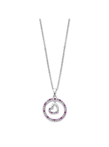LOTUS silver Halskette Silber 925 Sterling Silber ca. 42cm