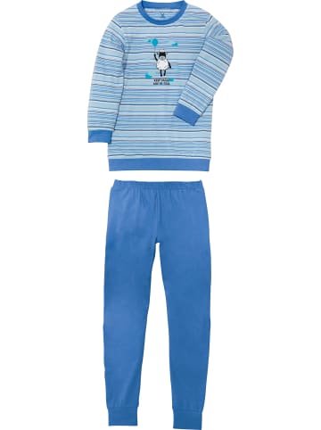 Erwin Müller Kinder-Schlafanzug in blau