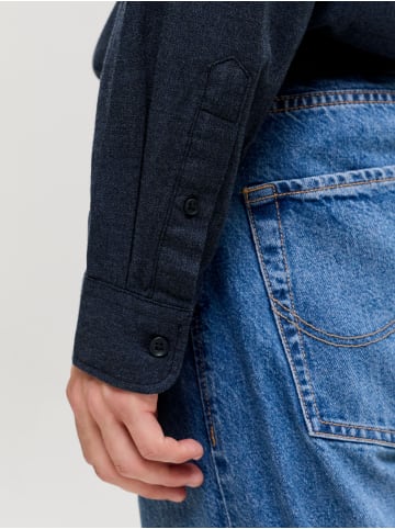 JACK & JONES PLUS Hemd in Navy Blazer