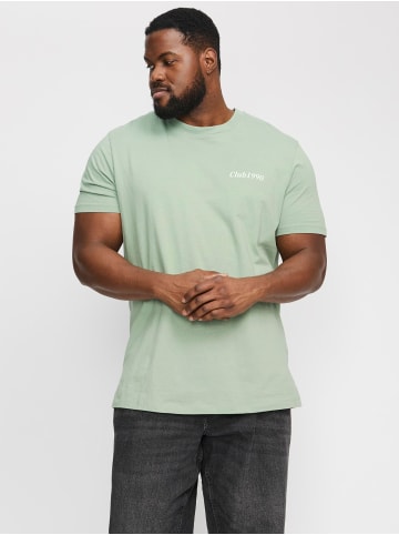 JACK & JONES PLUS T-shirt in Iceberg Green