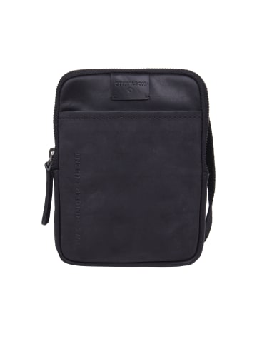 Strellson Schultertasche 'Brick Lane Brian in Schwarz 13 x 18 x 2 cm'